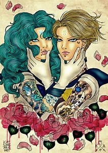 My Moon Pride Art Tributes - kitsune art