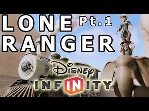 Lone Ranger Gameplay Pt. 1 - Disney Infinity w/ Mom & Dad