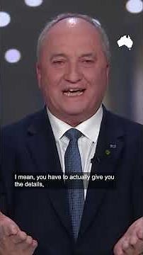 'Not Jesus Christ' Barnaby Joyce clashes with Sarah Ferguson over One Nation super plan