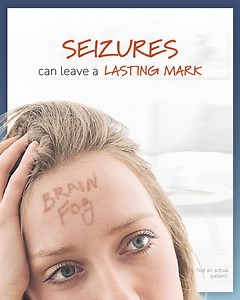 It’s important to talk with a healthcare provider about how seizures can leave a lasting mark, and how to be as prepared as possible. Intended for US audiences only. | Lasting Mark