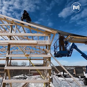 63K views · 462 reactions | Building a Post Frame Barn #PostFrameBuilding #BarnBuild #PostFrameConstruction #BuildingProjects | MR Post Frame | Facebook