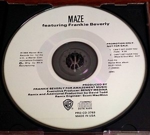 Maze Featuring Frankie Beverly - Can't Get Over You