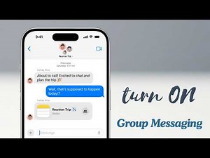 How To Turn On Group Messaging On iPhone (2026)