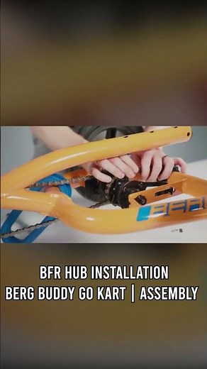 how to build BERG Buddy Orange go kart video FAST