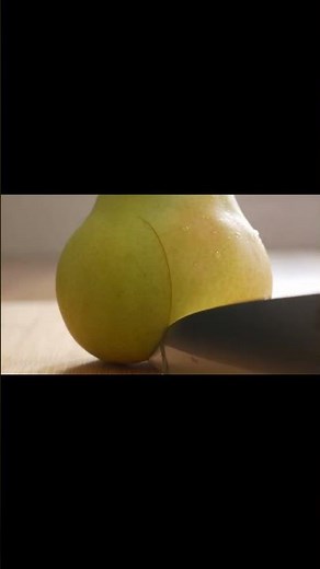 Satisfying Pear Cutting ASMR 🍑 | Ultra Realistic Sounds | No Talking | 4K Relaxing Video