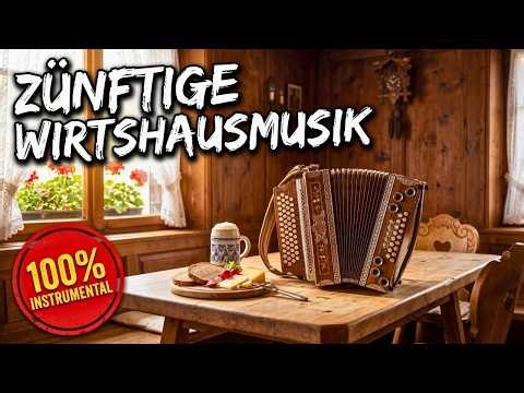 🍻 2 HOURS Traditional Alpine Tavern Music | Austrian Folk & Accordion (No Vocals)