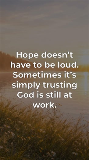 Short Devotional | Hope, Patience, and Prayer