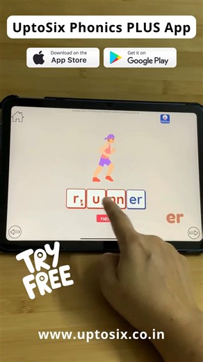 7.8K views · 90 reactions | UptoSix Phonics PLUS App. Is your child...