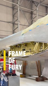 The airframe of The Fighter Collection’s Hawker Sea Fury FB.11 VX653, in Hangar 2 at IWM Duxford. A long term resident of the restoration queue, work first began thirty years ago this year, in 1996. #coldwar #ColdWarHistory #hawker #SeaFury #warbirds | Daniel J Wheatcroft