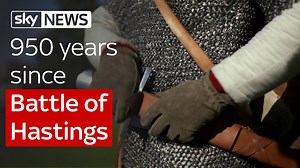 To mark 950 years since the Battle of Hastings these re-enactors are bringing the conflict back to life | Sky News