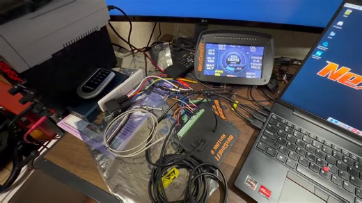 More testing. 7" Pro Edition NexLINK II NexNODE with pressure/temp/egt sensors sending data via CAN. | NexGenEFI Digital Dash