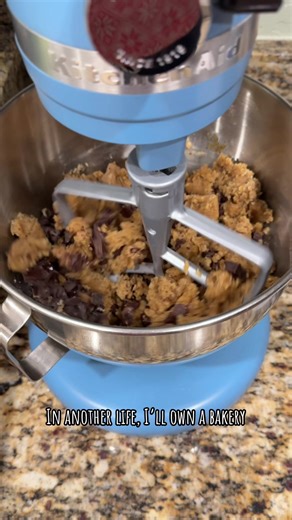 Sadly waiting until tomorrow to bake the cookies, but I did I little quality control taste of the dough and I have high hopes #baketok #bakingathome #cookiedough #blueberrymuffins #TikTokCreatorSearchInsightsIncentive