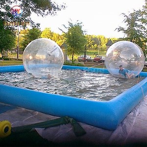 [Hot Item] Inflatable Large Swimming Pool Inflatable Water Hamster Walking Ball Tank Pool