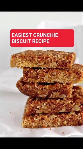 Yumnah Amien (@yumnahthefoodie) - Easy Crunchie Biscuit Recipe | Delicious Oats Crunchies