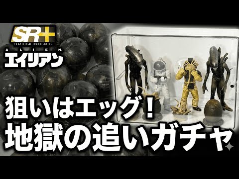 Alien Gachapon Hunt! Getting Rare SR+ Eggs? Unboxing & Review