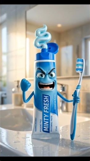 Toothpaste VS Toothbrush #shorts #social knowledge