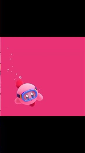 Swimming Kirby