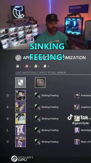 Sinking Feeling Shader Destiny 2 Showcase