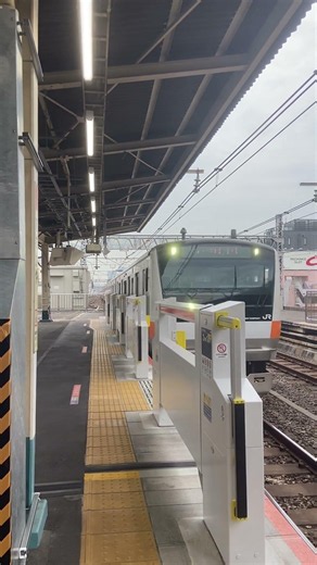 阿佐ヶ谷駅ホームドア仮稼働②