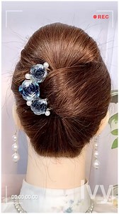 Elegant & Easy Updo Tutorial | Perfect for Any Occasion! #updo #hairstyle #hairtutorial | Simple Hairstyles.