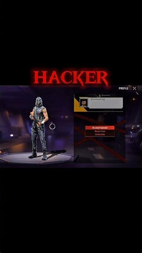 RESION TOP 1 HACKER I'D BAN 🚫 ☠️ #freefire #trending #satvik