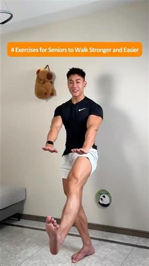 4 Simple Exercises for Seniors to Build Stronger Legs, Improve Balance, and Reduce Lower-Back Pain