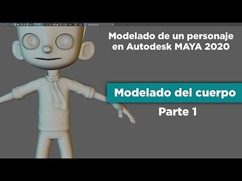 7- Character modeling in MAYA 2020 / Body modeling part 1