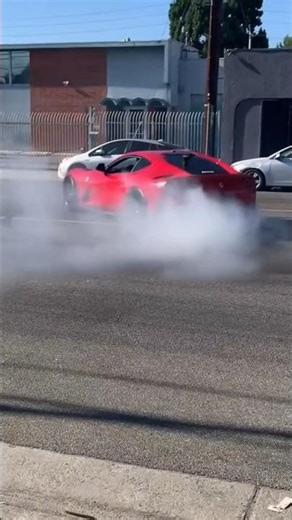 Donuts w Ferrari 812 Superfast With Gintani F1 Package #shorts