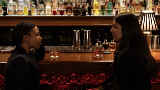 'Industry's Myha'la and Marisa Abela break down Harper and Yasmin's heart to heart (and that kiss)