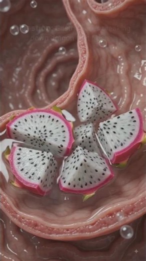 What happens inside your body after eating Dragon Fruit? You’ll be shocked! 🐉😲 #shorts