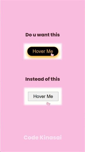 Create a Cute Hover Button in 15 Seconds ✨