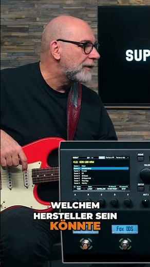 Taster-Sound-Vergleich: Modeling Geräte für E-Gitarre #shorts