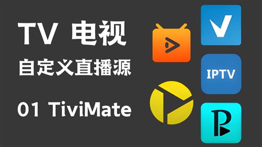 多款自定义直播源看电视，按需选择。