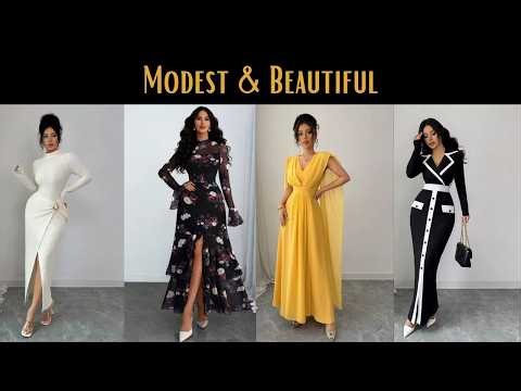 Modest… But Make It STUNNING 😍 20 Church Dresses