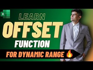 OFFSET Function in Excel For Dynamic Ranges | Create Dynamic Named Range in Excel