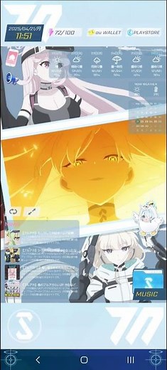 ブルアカのPV6が良すぎたので動く壁紙作った✨