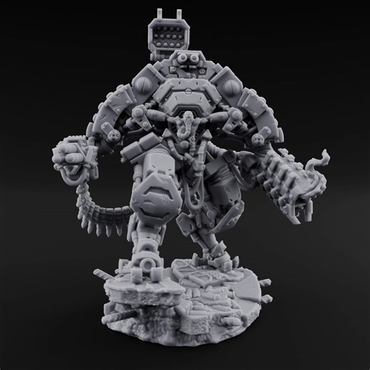 Junkyard Stomping Necrolinked Mech B