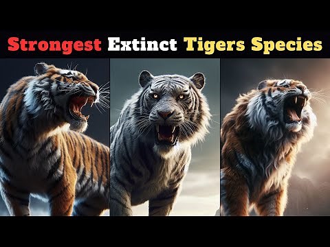6 Most Powerful Extinct Tiger Species