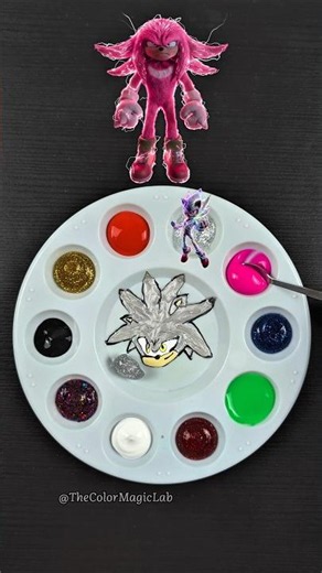 Ultimate Sonic Color Mix! 🦔🎨 Comment your pick! ⬇️💬 #shorts #colormixing #sonic #sonicthehedgehog