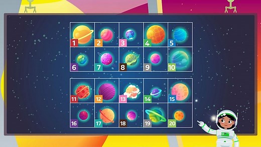 Count to twenty | Reception maths | counting - BBC Bitesize