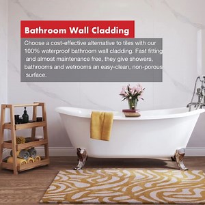Save big on bathroom wall cladding - a cost-effective alternative to tiles! Fast-fitting, maintenance-free, and easy-clean surface. Save £12 on each pack of Proplas cladding Save £16 for each splash panel Shop online or order in-branch today: eurocell.co.uk/trade-saver #Eurocell #WallCladding #Proplas | Eurocell