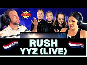PLAYING THE BASS LIKE WE"VE NEVER SEEN BEFORE! First Time Hearing Rush - YYZ (Live) Reaction!
