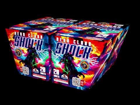 GREAT GRIZZLY | NEON CLOUD SHOCK 28 SHOTS | 500 GRAM CAKES