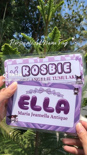 Custom Name Tags for Kids - Perfect for Back to School