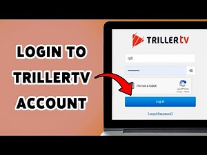 Login To TrillerTV Account | TrillerTV Sign In Guide 2025