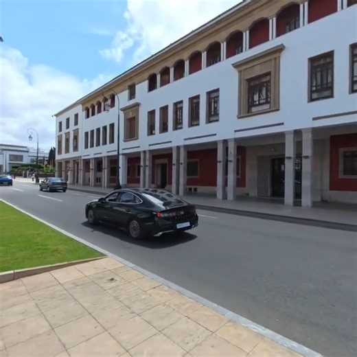 Mohamed V Avenue Heart of Rabat 4K 2026