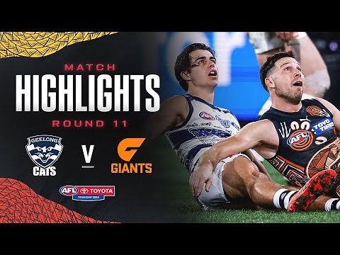 Geelong v GWS Giants Highlights | Round 11, 2024 | AFL
