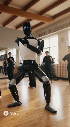 격투기 가르치는 테슬라 옵티머스