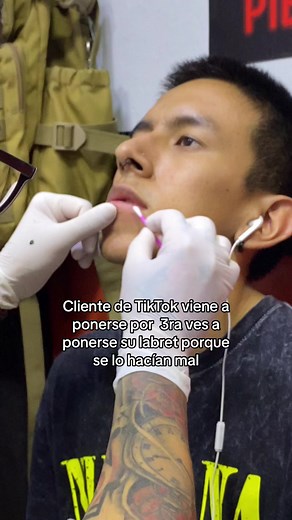 Piercing Labret en TikTok: Todo sobre la perforación lateral