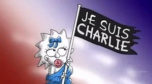 The Simpsons pay tribute to Charlie Hebdo